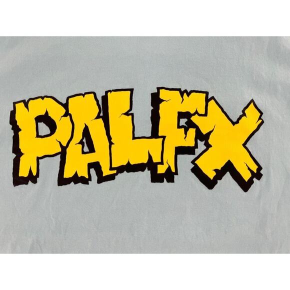 Palace Skateboards T Shirt Mens Size L Nein FX Blue SS21 Streetstyle Skater​​ - Picture 2 of 10